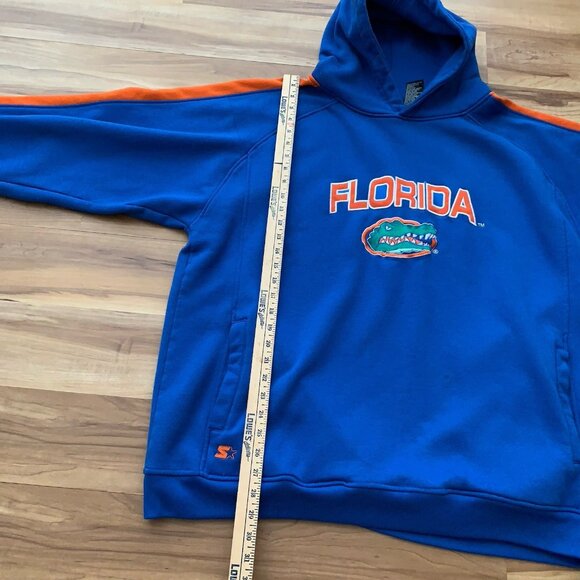 Vintage Embroidered 2XL University of Florida Gators Starter Hoodie Sweatshirt - Picture 7 of 12